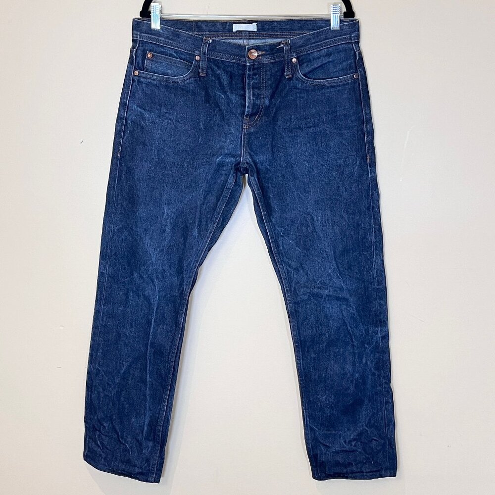 Unbranded UB101 Skinny Selvedge Button Fly 14.5oz Denim Jeans - Men's Size 36*30